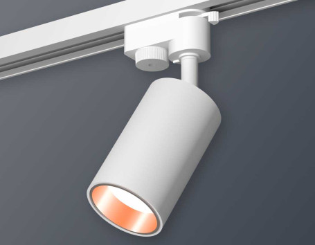 Комплект трекового светильника Ambrella light Track System XT6322024 SWH/PPG белый песок/золото розовое полированное (A2520, C6322, N6114)