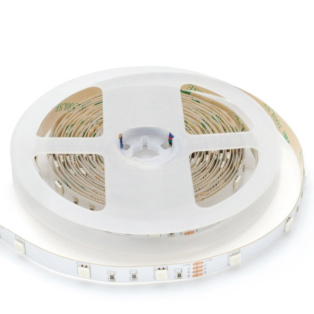 Светодиодная лента Apeyron 7,2W/m 30LED/m 5050SMD разноцветная 5M 00-38