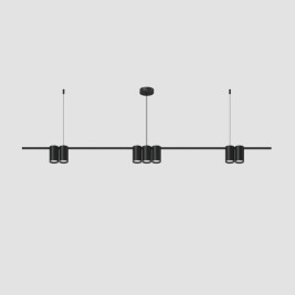 Подвесная люстра Denkirs Orbit DK4063-BK