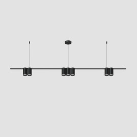 Подвесная люстра Denkirs Orbit DK4063-BK