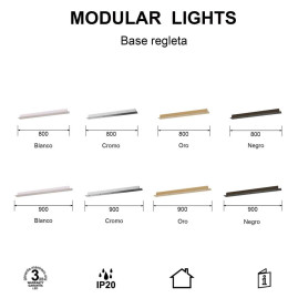 Потолочное основание Mantra Modular Light Florones 9379