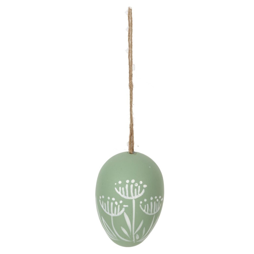 Набор из 6-ти изделий декоративных подвесных &quot;Яйцо&quot; (3,5*5,5), L15 W13 H5 см