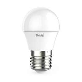 Лампа светодиодная Gauss E27 10W 3000K матовая 53210