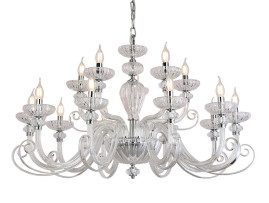 Подвесная люстра Newport 8620+5/C chrome clear М0071527