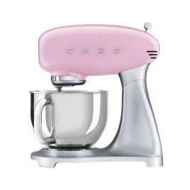 Планетарный миксер 800Вт.&quot;Smeg&quot; розовый