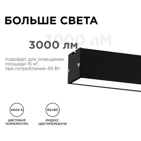 Подвесной светодиодный светильник Apeyron 30-12