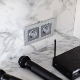 Рамка на 2 поста Werkel Aluminium алюминий W0021706 4690389158032