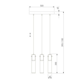 Подвесной светильник TK Lighting 856 Look