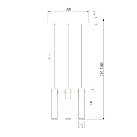 Подвесной светильник TK Lighting 856 Look