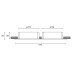 Точечный встраиваемый светильник Hesby Lighting Breeze HSBL_0175