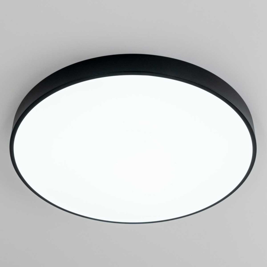 Потолочный светодиодный светильник с пультом ДУ Citilux Купер RGB Черный CL724105G1