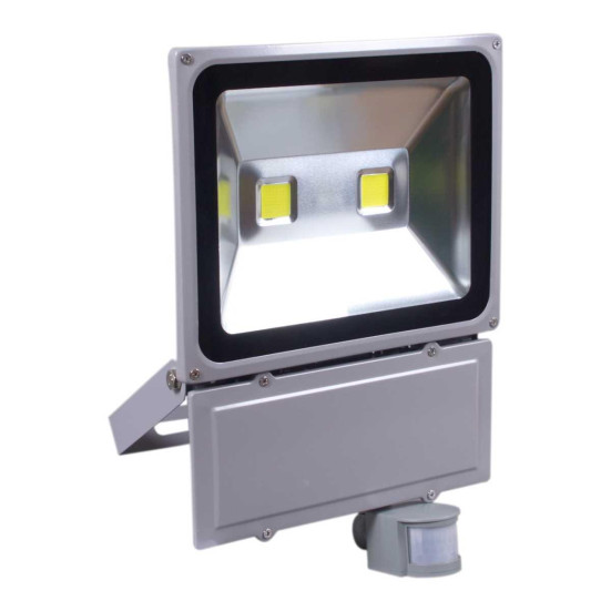 Прожектор Reluce 56100-0.2-001QY LED100W+SENSOR GY