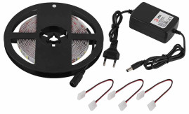Светодиодная лента ЭРА 14,4W/m 60LED/m 5050SMD холодный белый 5M 5050kit-14,4-60-12-IP20-6500-5m Б0043065