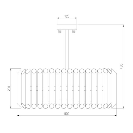 Потолочная люстра Bogates Castellie 361/5