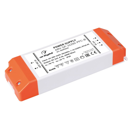 Блок питания Arlight ARV-SP-24200-PFC-B 022922(2)