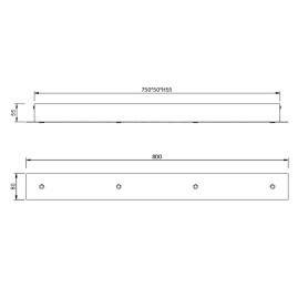Потолочное основание Mantra Modular Light Florones 9380