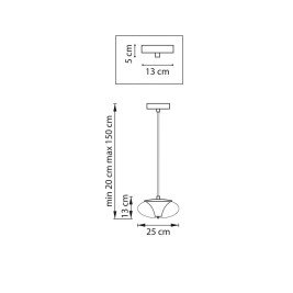 Люстра подвесная Palermo Lightstar 612117