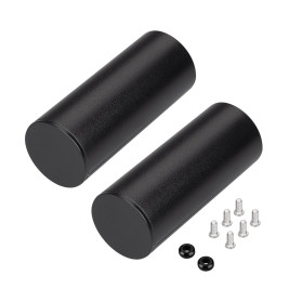 Заглушка ROUND-D36-360 BLACK с отверстием Arlight 050534