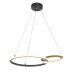 Подвесной светодиодный светильник Escada Relation 10230/2LED Black/Gold