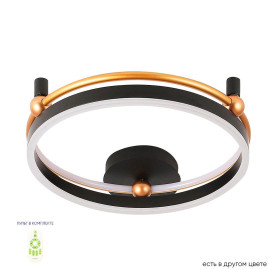 Потолочный светодиодный светильник Crystal Lux Fernando PL48W Led Black/Gold