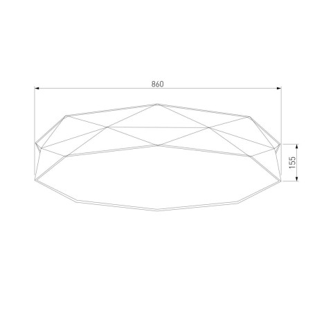 Потолочный светильник TK Lighting 4227 Kantoor Black