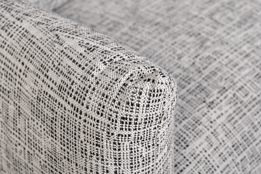 Диван трехместный серый