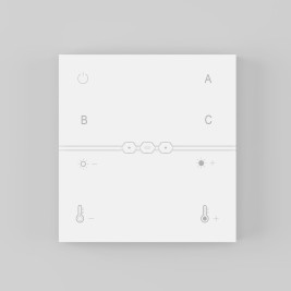 Беспроводная панель управления Maytoni Technical Smart home DRC034-8-W