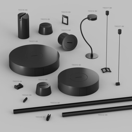 Основание для шинопровода Denkirs Belty Base TR5510-BK