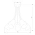 Потолочная люстра TK Lighting 1712 Wire Kids