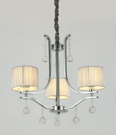 Подвесная люстра Lumina Deco Fontenea LDP 8443-3 CHR