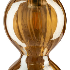 Подвесной светильник Crystal Lux Iris SP1 B Amber