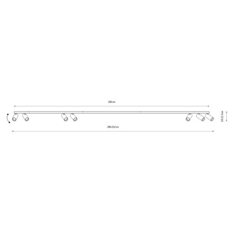 Накладной спот Nowodvorski Fourty Surface VII White 11436