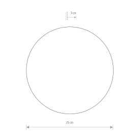 Настенный светильник Nowodvorski Ring Led M Satine Copper 10347