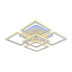 Потолочная светодиодная люстра Profit Light 8465/4+1B WHT