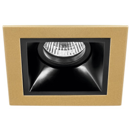 Комплект из светильника и рамки Lightstar Domino Quadro (214513+214507) D51307