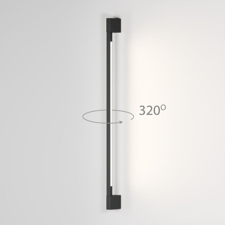 Уличный настенный светодиодный cветильник Elektrostandard Argos 35122/D черный a069746