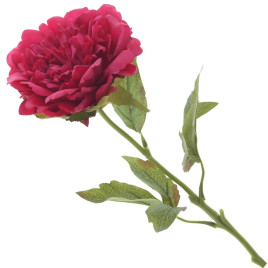 Цветок искусственный &quot;Пион&quot; (Real Touch), L12 W12 H56 см