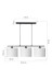 Подвесная люстра Toplight Laurene TL1610H-03WH