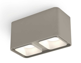 Комплект накладного светильника Ambrella light Techno Spot XS7852001 SGR/SWH серый песок/белый песок (C7852, N7701)
