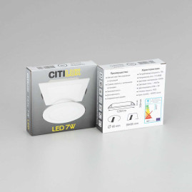Встраиваемый светодиодный светильник Citilux Галс CLD55K07N