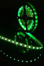 Светодиодная лента SWG 14,4W/m  60Led/m 5050SMD зеленый 5M SWG560-12-14.4-G-М 009706