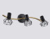 Настенно-потолочный спот Ambrella light TRADITIONAL TR8657