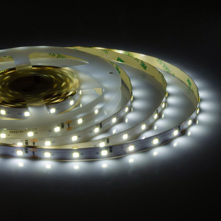 Светодиодная лента Apeyron 12W/m 60LED/m 2835SMD холодный белый 5M 00-335