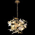 Подвесная люстра Crystal Lux LETISIA SP9 GOLD