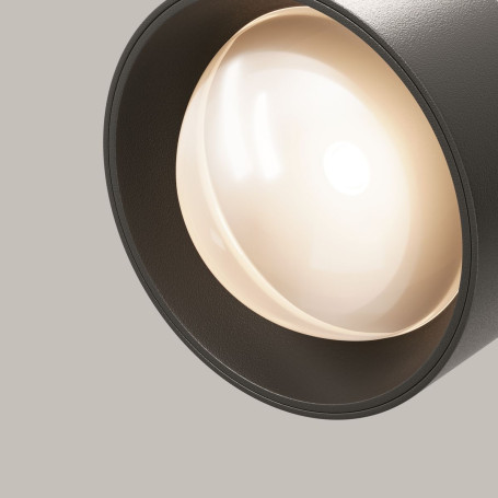 Трековый светодиодный светильник Maytoni Technical Exility Lens TR217-2-15W3K-B