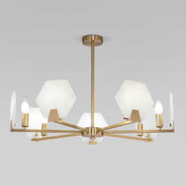 Потолочная люстра Eurosvet Marble 60158/7 латунь