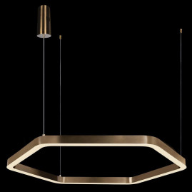 Подвесной светодиодный светильник Loft IT Titanium 10243L Gold