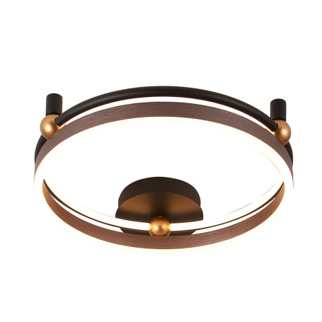 Потолочный светодиодный светильник Crystal Lux Fernando PL48W Led Coffee/Black