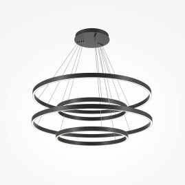 Подвесной светодиодный светильник Maytoni Rim MOD058PL-L174BK