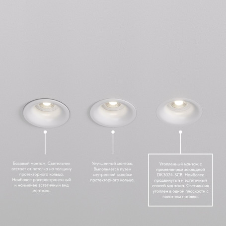 Закладная панель Denkirs DK3024-SCB